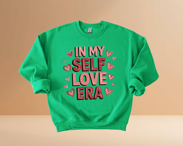 VALENTINES DAY SELF LOVE DESIGN SWEATSHIRTS