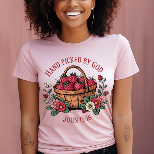 HAND PICKED BY GOD TSHIRTS