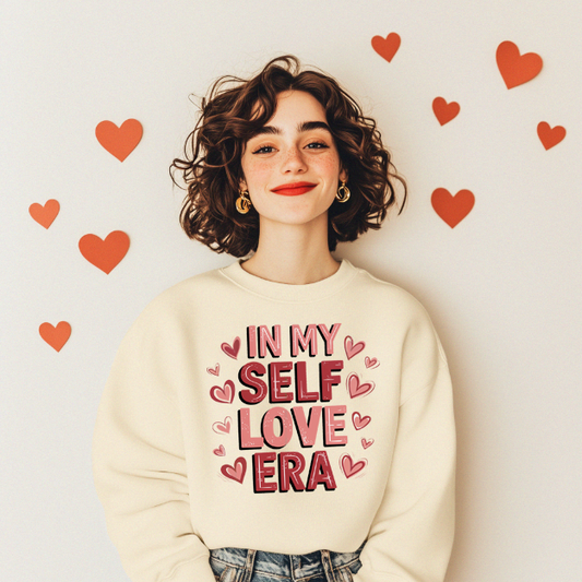 VALENTINES DAY SELF LOVE DESIGN SWEATSHIRTS