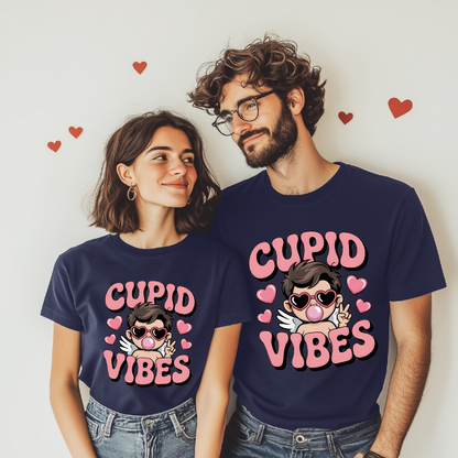 VALENTINES CUPID VIBES TSHIRTS