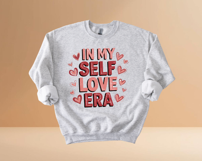 VALENTINES DAY SELF LOVE DESIGN SWEATSHIRTS