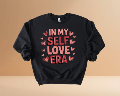 VALENTINES DAY SELF LOVE DESIGN SWEATSHIRTS