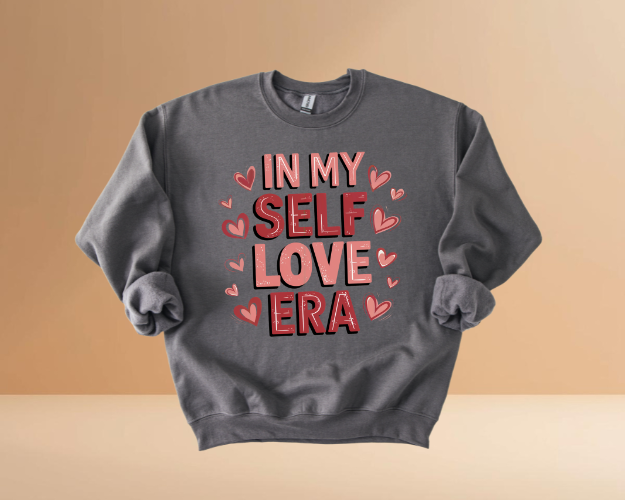 VALENTINES DAY SELF LOVE DESIGN SWEATSHIRTS
