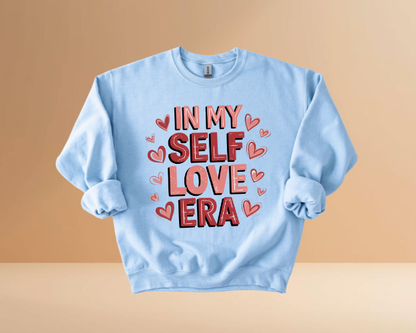 VALENTINES DAY SELF LOVE DESIGN SWEATSHIRTS