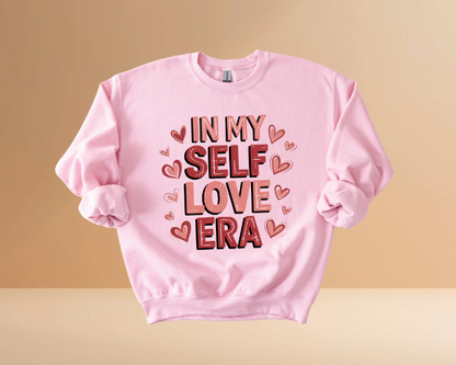 VALENTINES DAY SELF LOVE DESIGN SWEATSHIRTS