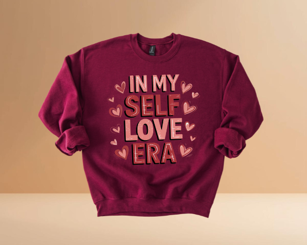 VALENTINES DAY SELF LOVE DESIGN SWEATSHIRTS