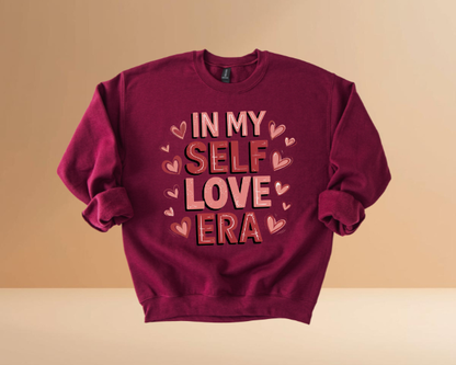 VALENTINES DAY SELF LOVE DESIGN SWEATSHIRTS