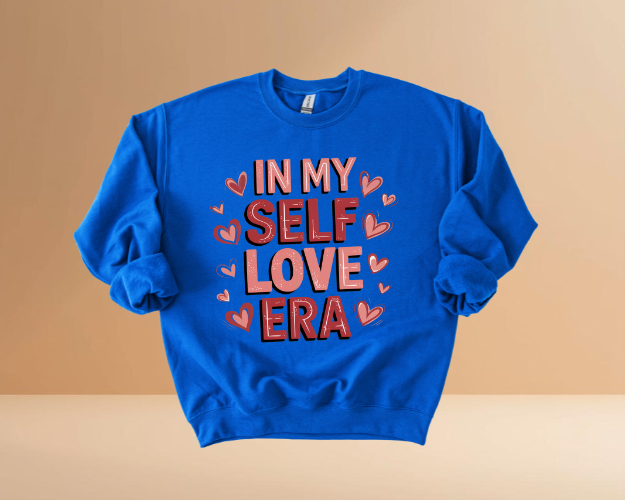 VALENTINES DAY SELF LOVE DESIGN SWEATSHIRTS