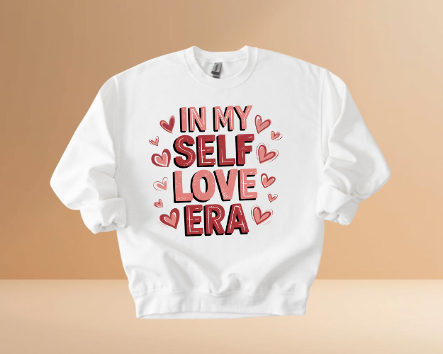 VALENTINES DAY SELF LOVE DESIGN SWEATSHIRTS