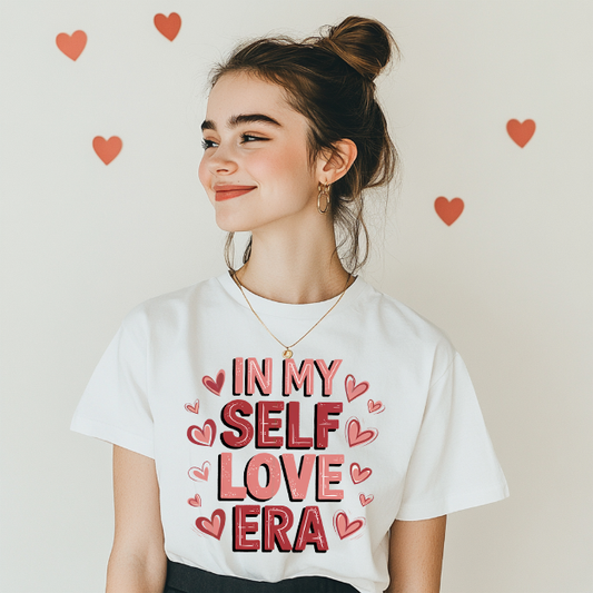 VALENTINES DAY SELF LOVE DESIGN TSHIIRTS