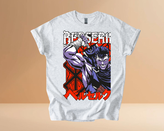 Anime Style Berserk T-shirts