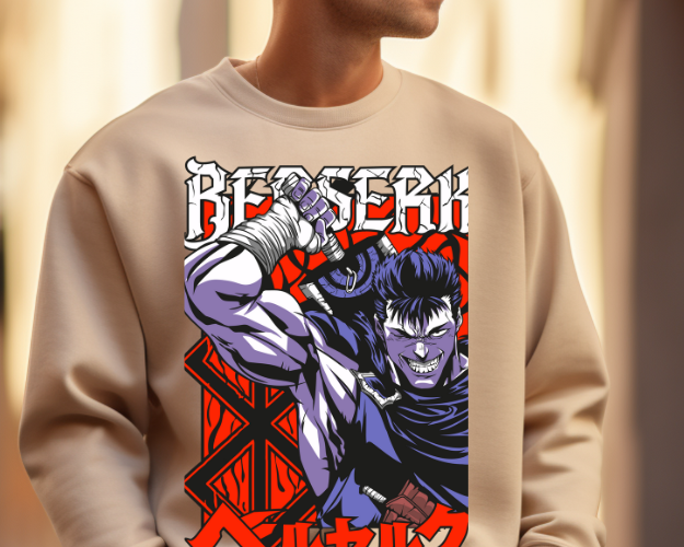 Anime Style Berserk Sweatshirts