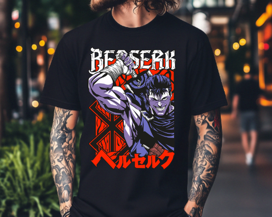 Anime Style Berserk T-shirts