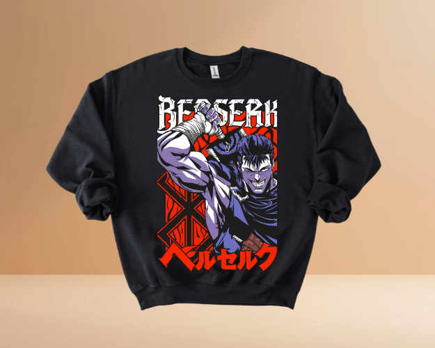 Anime Style Berserk Sweatshirts