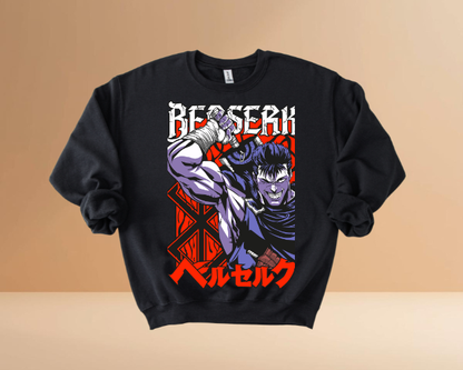 Anime Style Berserk Sweatshirts