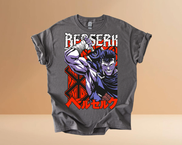Anime Style Berserk T-shirts