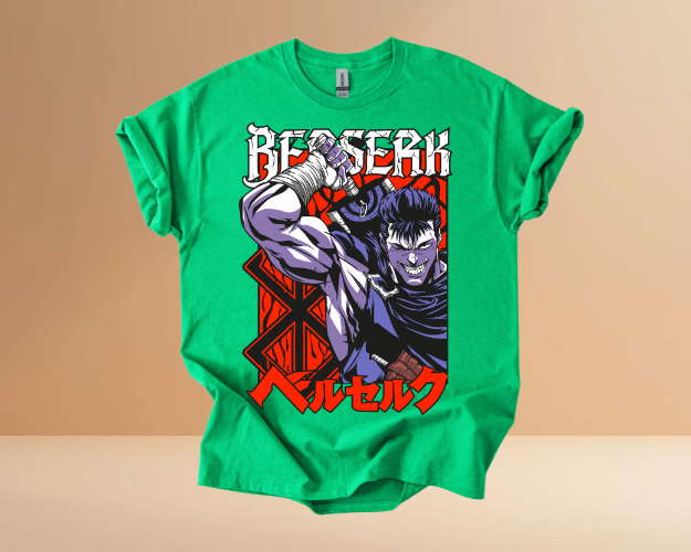 Anime Style Berserk T-shirts