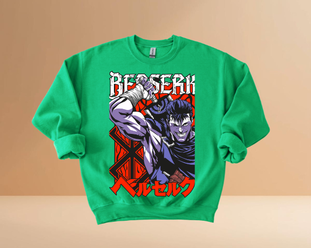 Anime Style Berserk Sweatshirts
