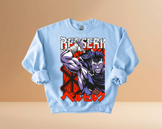 Anime Style Berserk Sweatshirts