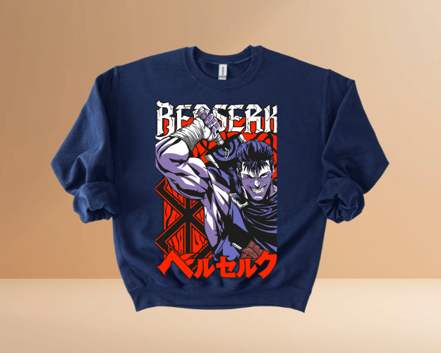 Anime Style Berserk Sweatshirts