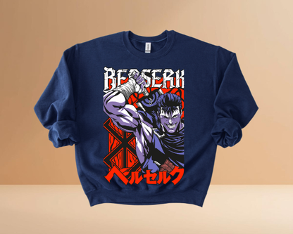 Anime Style Berserk Sweatshirts