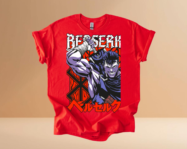 Anime Style Berserk T-shirts