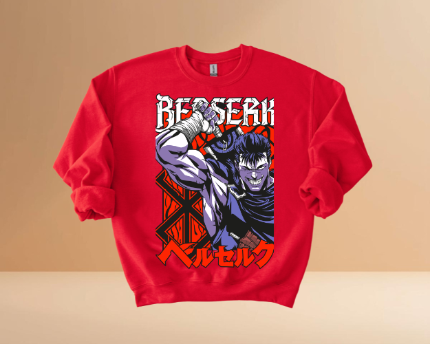 Anime Style Berserk Sweatshirts