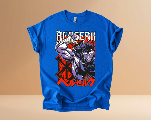 Anime Style Berserk T-shirts