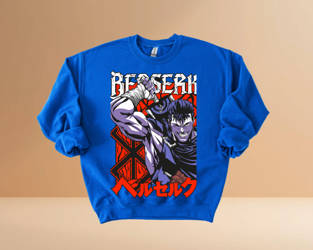 Anime Style Berserk Sweatshirts