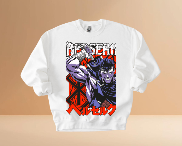 Anime Style Berserk Sweatshirts