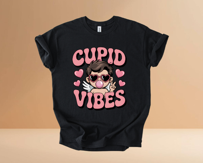 VALENTINES CUPID VIBES TSHIRTS