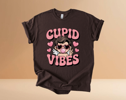 VALENTINES CUPID VIBES TSHIRTS