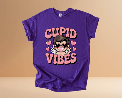 VALENTINES CUPID VIBES TSHIRTS