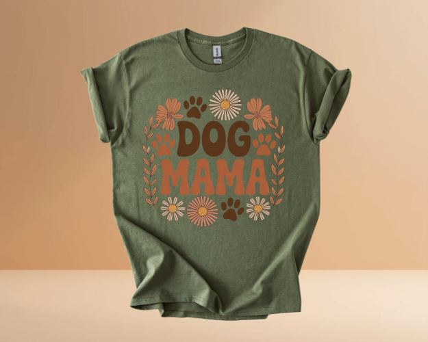 DOG MAMA TSHIRTS
