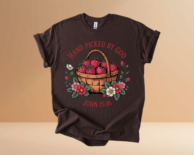 HAND PICKED BY GOD TSHIRTS