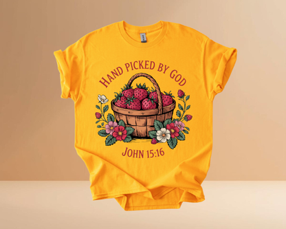 HAND PICKED BY GOD TSHIRTS
