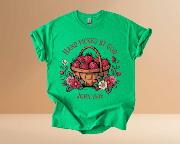 HAND PICKED BY GOD TSHIRTS