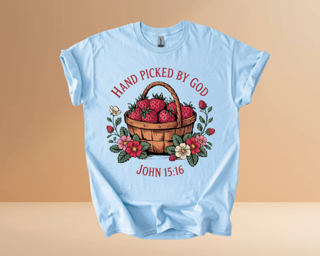 HAND PICKED BY GOD TSHIRTS