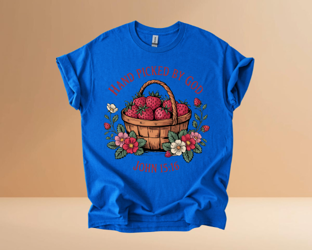 HAND PICKED BY GOD TSHIRTS
