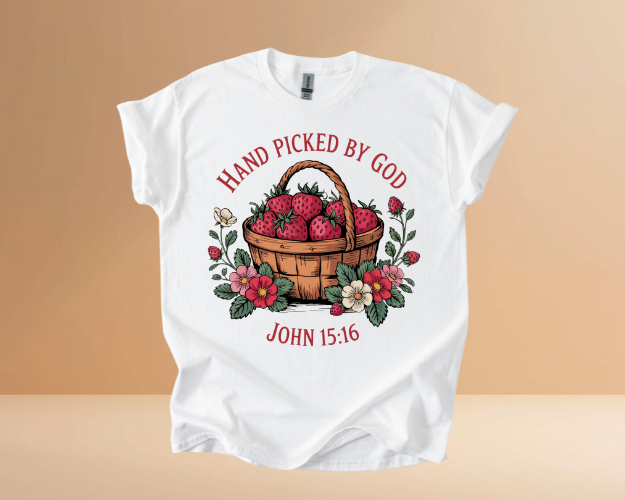 HAND PICKED BY GOD TSHIRTS
