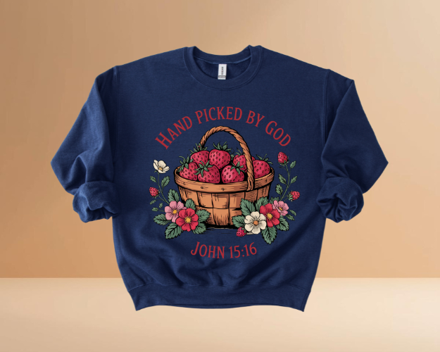 HAND PICKED BY GOD SWEATSHIRTS