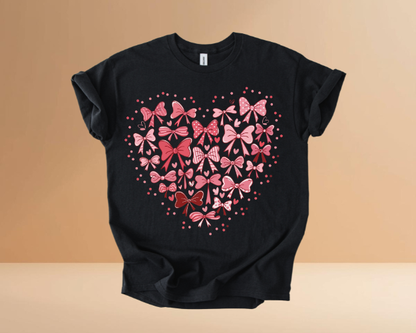 VALENTINES DAY HEARTS DESIGN TSHIRTS
