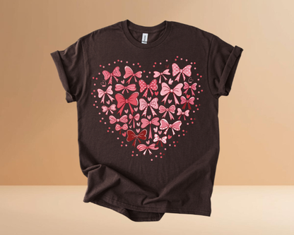 VALENTINES DAY HEARTS DESIGN TSHIRTS