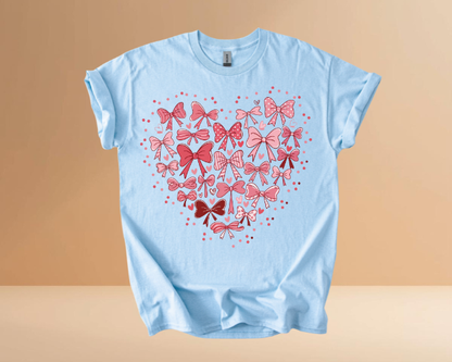 VALENTINES DAY HEARTS DESIGN TSHIRTS