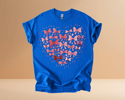 VALENTINES DAY HEARTS DESIGN TSHIRTS