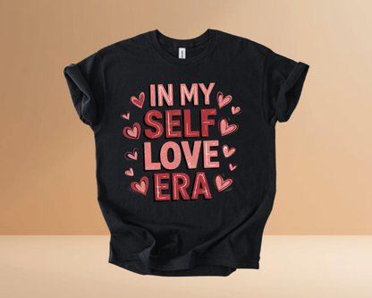 VALENTINES DAY SELF LOVE DESIGN TSHIIRTS