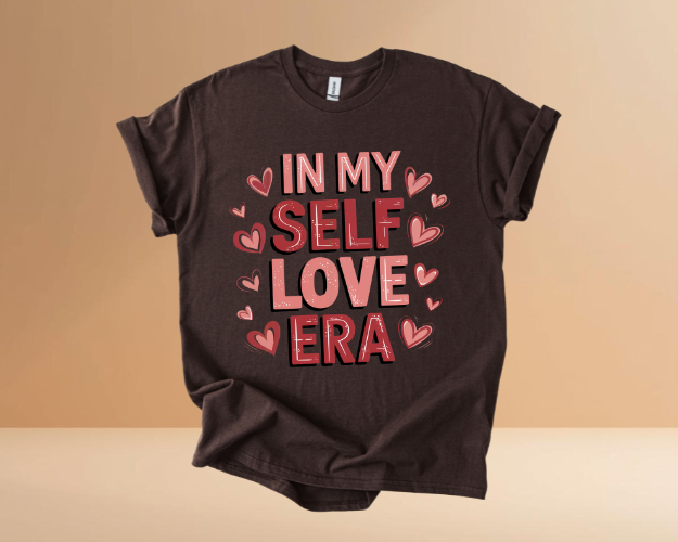 VALENTINES DAY SELF LOVE DESIGN TSHIIRTS