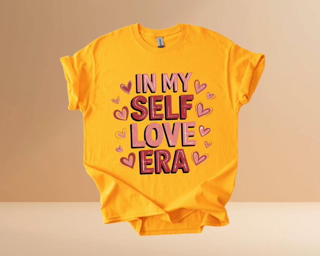 VALENTINES DAY SELF LOVE DESIGN TSHIIRTS
