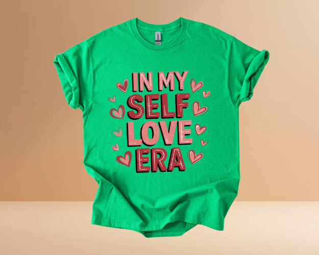 VALENTINES DAY SELF LOVE DESIGN TSHIIRTS