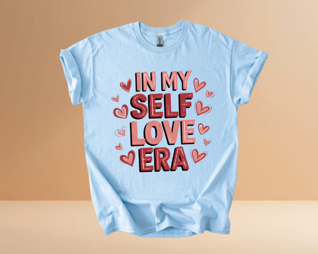 VALENTINES DAY SELF LOVE DESIGN TSHIIRTS